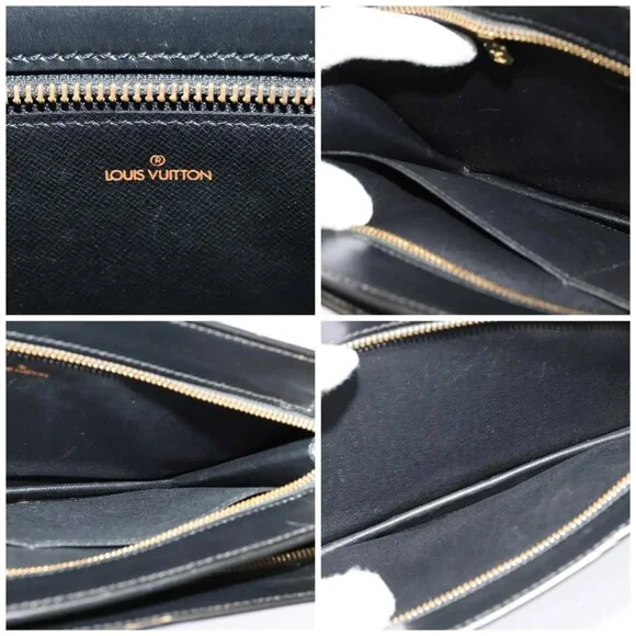 LOUIS VUITTON Epi Angian Shoulder Bag 2way Black